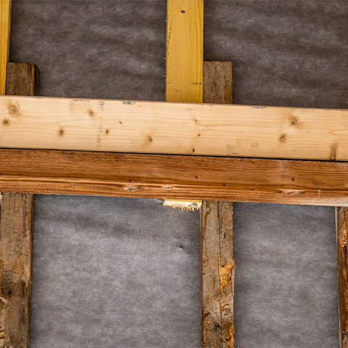 Travaux de charpente en bois à Marly